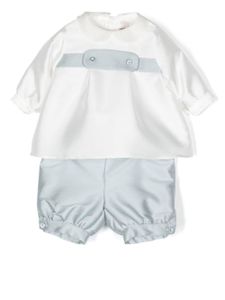 La Stupenderia trousseau de naissance à manches longues - Blanc