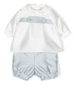 La Stupenderia trousseau de naissance à manches longues - Blanc
