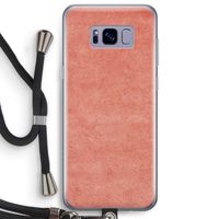 Marrakech Walls: Samsung Galaxy S8 Plus Transparant Hoesje met koord