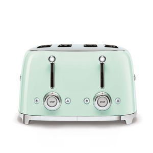 Smeg TSF03PGEU broodrooster 6 4 snede(n) 2000 W Groen