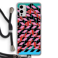 Skew Blush 2: OnePlus 9 Transparant Hoesje met koord