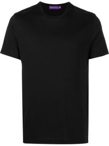 Ralph Lauren Purple Label t-shirt Script à logo brodé - Noir