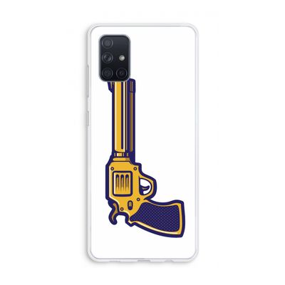 Pew Pew Pew: Galaxy A71 Transparant Hoesje