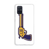 Pew Pew Pew: Galaxy A71 Transparant Hoesje