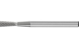 PFERD 21208553 Freesstift Hoek Lengte 37 mm Afmeting, Ø 3 mm Werklengte 7 mm Schachtdiameter 3 mm