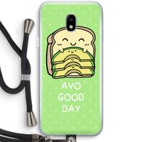 Avo Good Day: Samsung Galaxy J3 (2017) Transparant Hoesje met koord