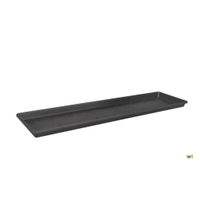 Elho green basic trough saucer 40 living black - thumbnail