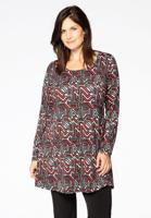 Yoek Tuniek wide bottom GRAPHIC | Multi | Maat 54/56