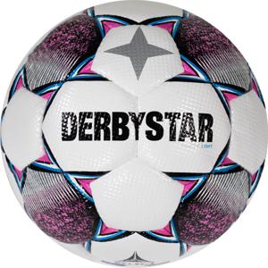 Derbystar Classic Energy Light II Voetbal 8 x 1 Vlakken Maat 5 Wit Roze Blauw