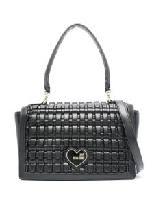 Love Moschino sac porté épaule Lovely Love - Noir