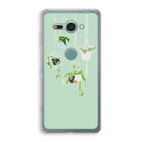 Hang In There: Sony Xperia XZ2 Compact Transparant Hoesje