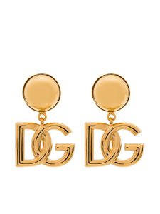 Dolce & Gabbana boucles d'oreilles clip à logo DG