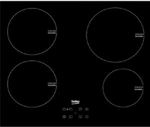 Beko HII 64400 MT kookplaat Zwart Ingebouwd 60 cm Inductiekookplaat zones 4 zone(s)