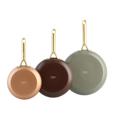 Shades 3-delige Braadpannenset Terra