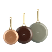 Shades 3-delige Braadpannenset Terra Shades 3-delige Braadpannenset Terra