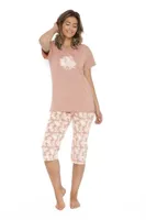 Cocodream dames shortama - Capri pyjama katoen - Flower