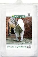 Nature winterafdekhoes met rits H250 cm D200 cm wit