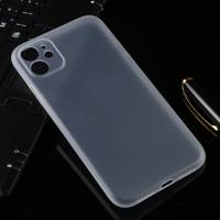 Ultradunne matte PP Case voor iPhone XIR 2019 (transparant)