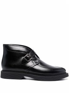 Saint Laurent bottines en cuir - Noir