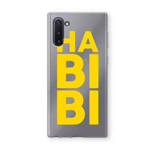 Habibi Majorelle : Samsung Galaxy Note 10 Transparant Hoesje