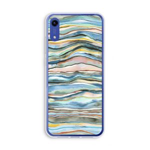 Watercolor Agate: Honor Play 8A Transparant Hoesje