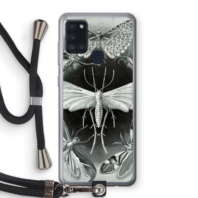 Haeckel Tineida: Samsung Galaxy A21s Transparant Hoesje met koord