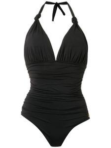 Brigitte maillot de bain à design drapé - Noir