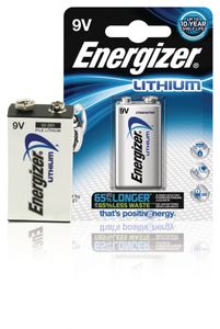 Energizer Enlithium9 vp1 Ultimate Lithium Batterijen 9v 1-blister