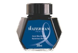 Vulpeninkt Waterman 50ml standaard blauw-zwart