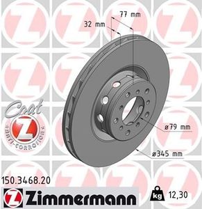 Remschijf COAT Z 150346820