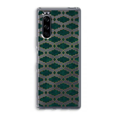 Moroccan tiles: Sony Xperia 5 Transparant Hoesje