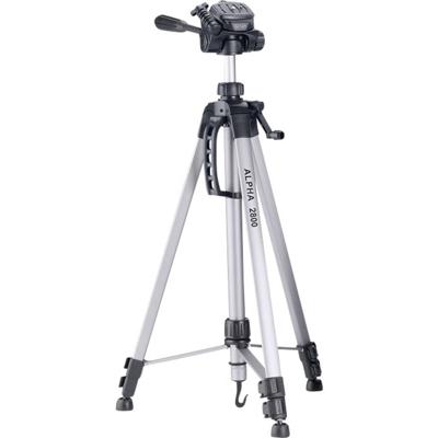 Cullmann Alpha 2800 Tripod 1/4 inch Werkhoogte=67.5 - 184.5 cm Aluminium Incl. tas, Kogelkop, 3D-panhead