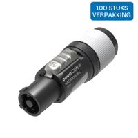 Neutrik NAC3FXXB-W-L-D PowerCON Plug female (100 stuks)