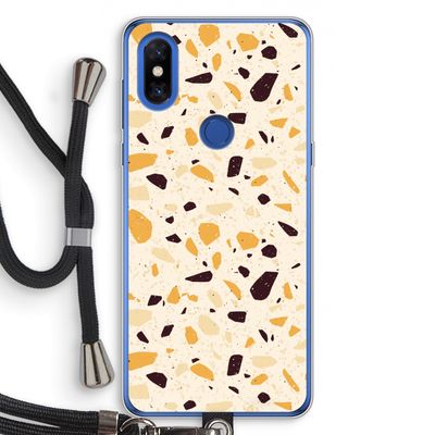 Terrazzo N°13: Xiaomi Mi Mix 3 Transparant Hoesje met koord