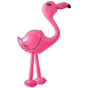 Opblaasbare dieren flamingo 60 cm   -