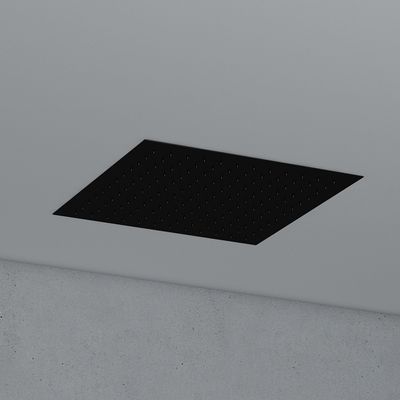 Saniclear Cube plafond inbouw douchekop 30x30cm mat zwart Saniclear Cube plafond inbouw douchekop 30x30cm mat zwart