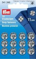 Prym Drukkers Zilver 11mm