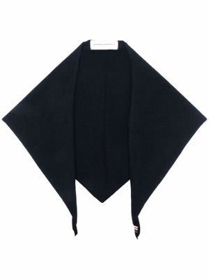 extreme cashmere écharpe tube en maille - Bleu