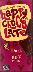 Happy Chocolate Dark 80% Cacao