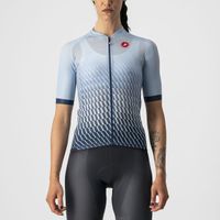 Castelli Climber&apos;s 2.0 fietsshirt korte mouw licht blauw dames M