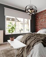 Zwarte hanglamp met 3 E27 fittingen en spiegels By Rydens &apos;Vanita&apos;