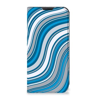 Samsung Galaxy Xcover 6 Pro | Hoesje met Magneet | Waves Blue