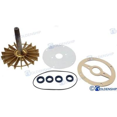 Accesorios para bombas GS20229 - KIT IMPULSOR+EJE BOMBA 50MID