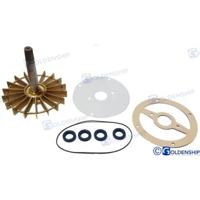 Accesorios para bombas GS20229 - KIT IMPULSOR+EJE BOMBA 50MID