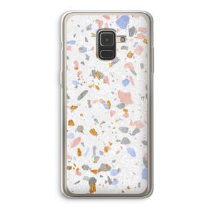 Terrazzo N°8: Samsung Galaxy A8 (2018) Transparant Hoesje