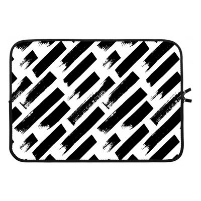 Zwarte vegen: Laptop sleeve 13 inch
