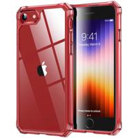 iPhone SE3/SE2/8 Air Armor Clear Case - Red