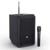 LD Systems ANNY 8 HHD B6 mobiele accu speaker met mixer en 1x draadloze microfoon