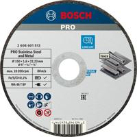 Bosch Accessoires pro stainless steel and metal bonded cutting disc | 150 x 1.6 x 22.23 mm | straight - 2608601513