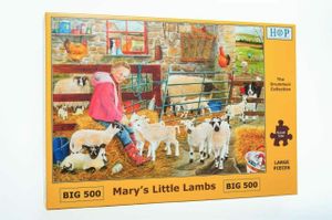 Mary's Little Lambs Puzzel 500 XL Stukjes